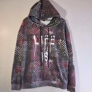 Real Buy Trevor Andrew 'Life Is' Hoodie Edgy Grunge Streetwear Men Medium